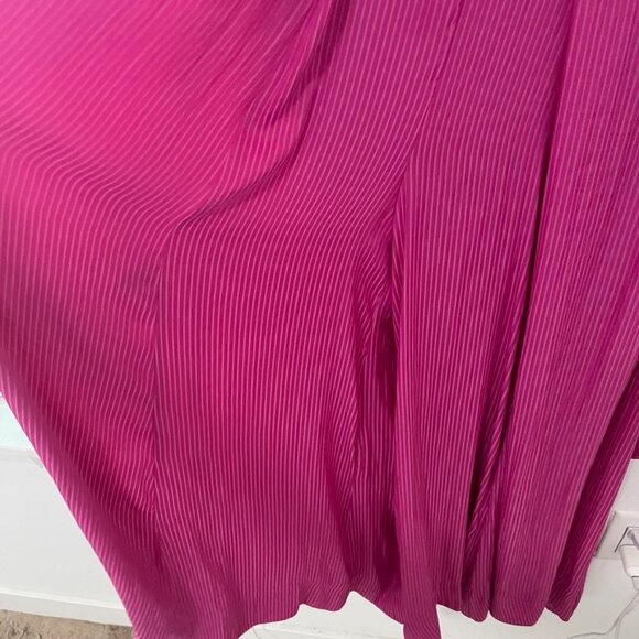 Free People Pink Stripe Harem Wide Leg Pants Size XS - Picture 4 of 7